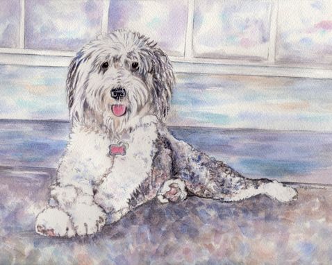 Custom Made Custom Watercolor Portrait Or Pet Portrait From Your Photo
