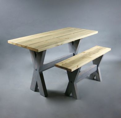 Custom Made X-Base Art Table