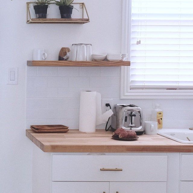 Hand Made Custom Pine Floating Shelves by Shelf Expression