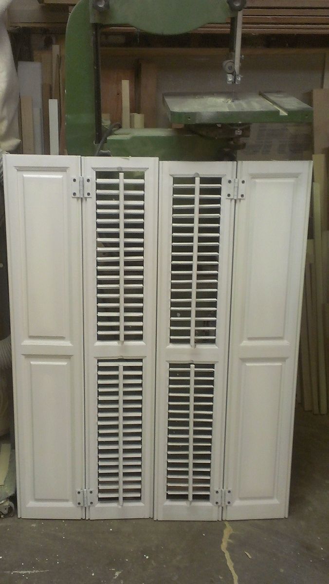 Hand Made Interior Shutters By Fearons Fine Woodworking
