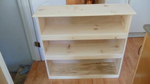 Custom Made Pine Book Shelf