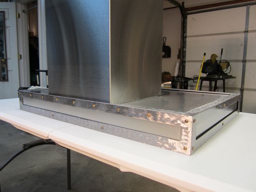 Custom Made Stainless Steel Range Hood Modifications