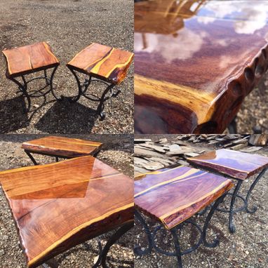 Custom Made Mesquite End Table