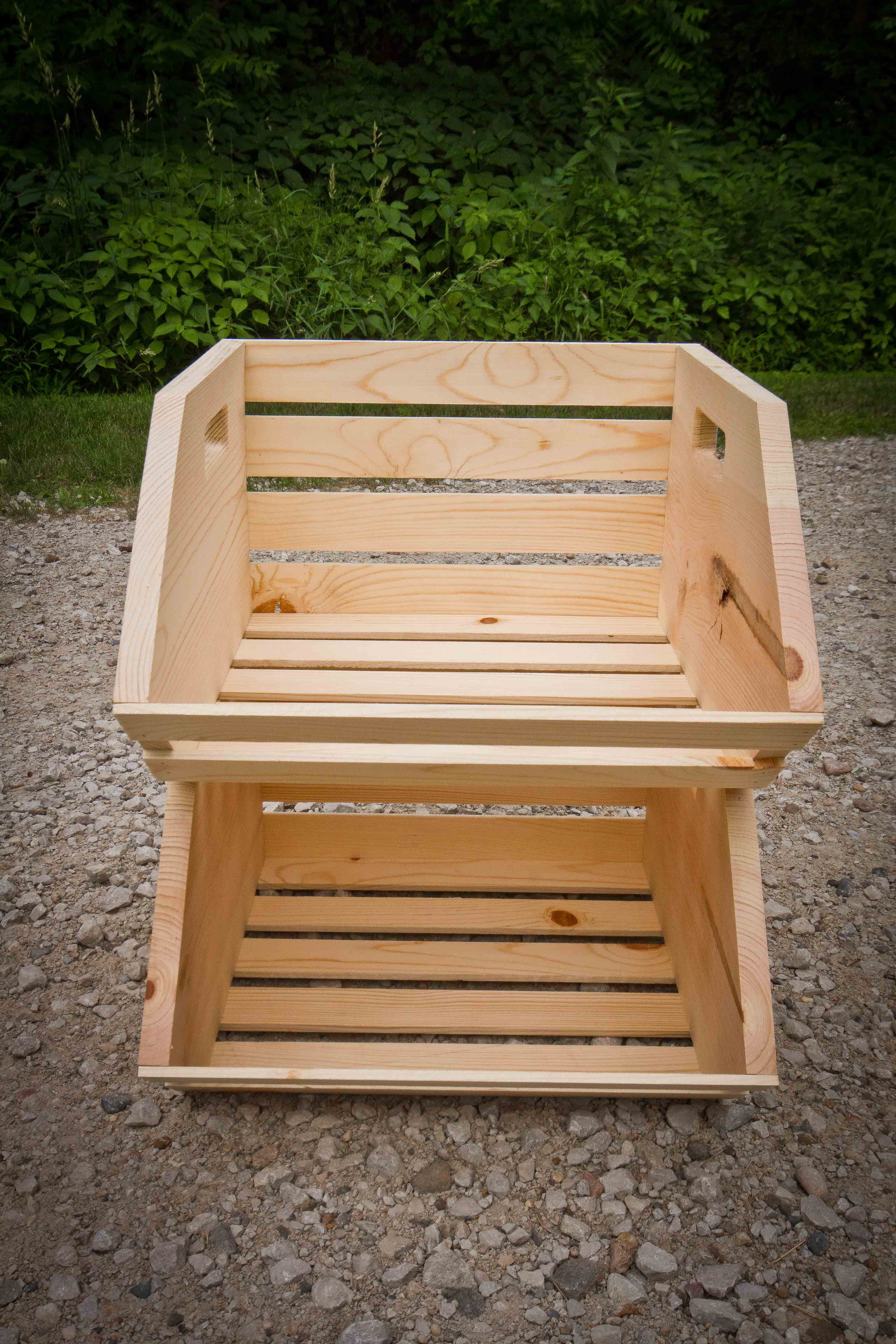 Custom Made Vegetable Crate by Wood Shed