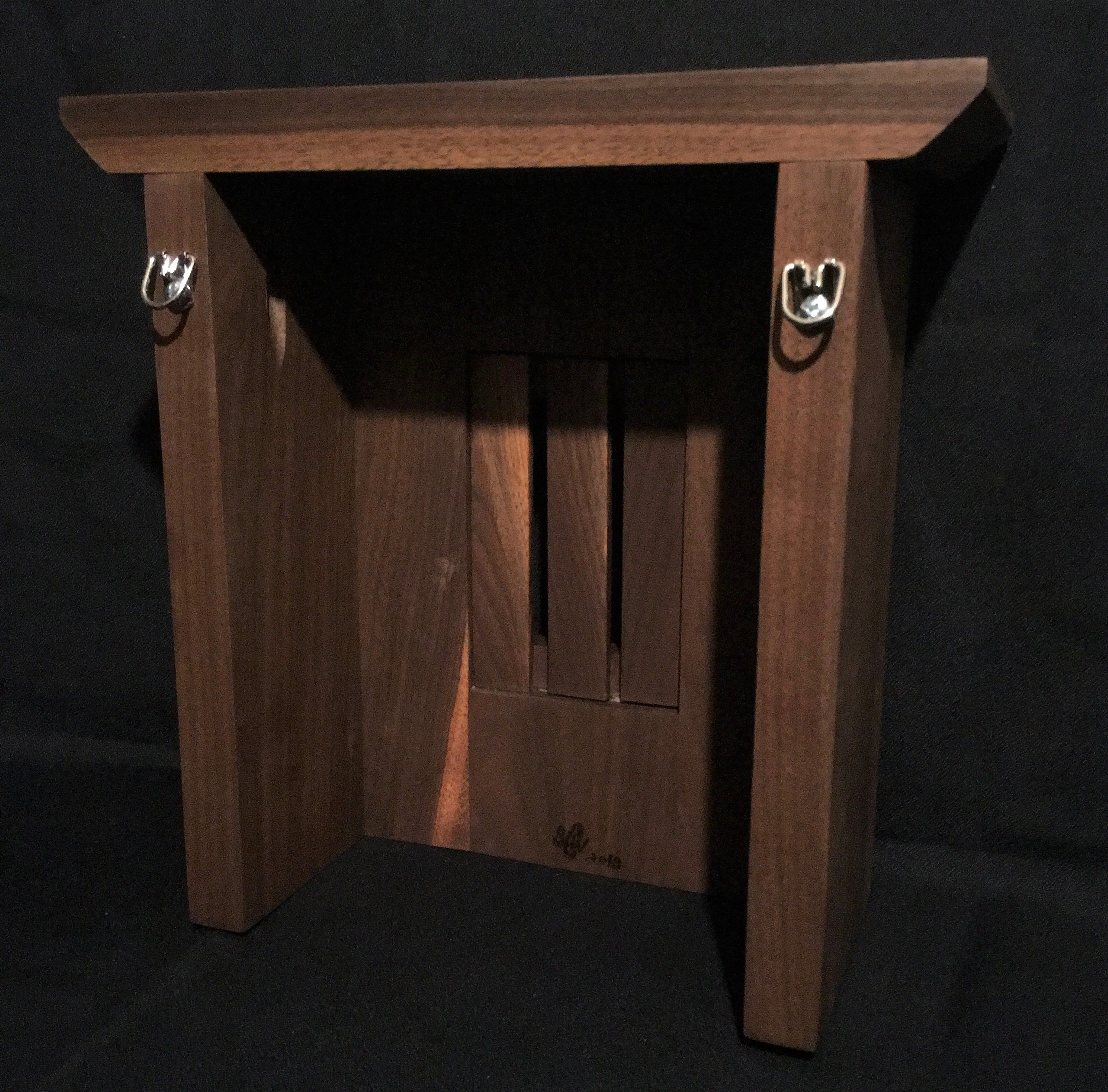 Buy Hand Crafted Craftsman Style Wood Doorbell Chime Cover (Walnut