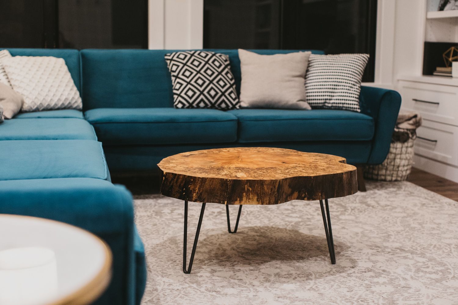 Hand Made Live Edge Coffee Table Spalted Maple by Big Tooth Co