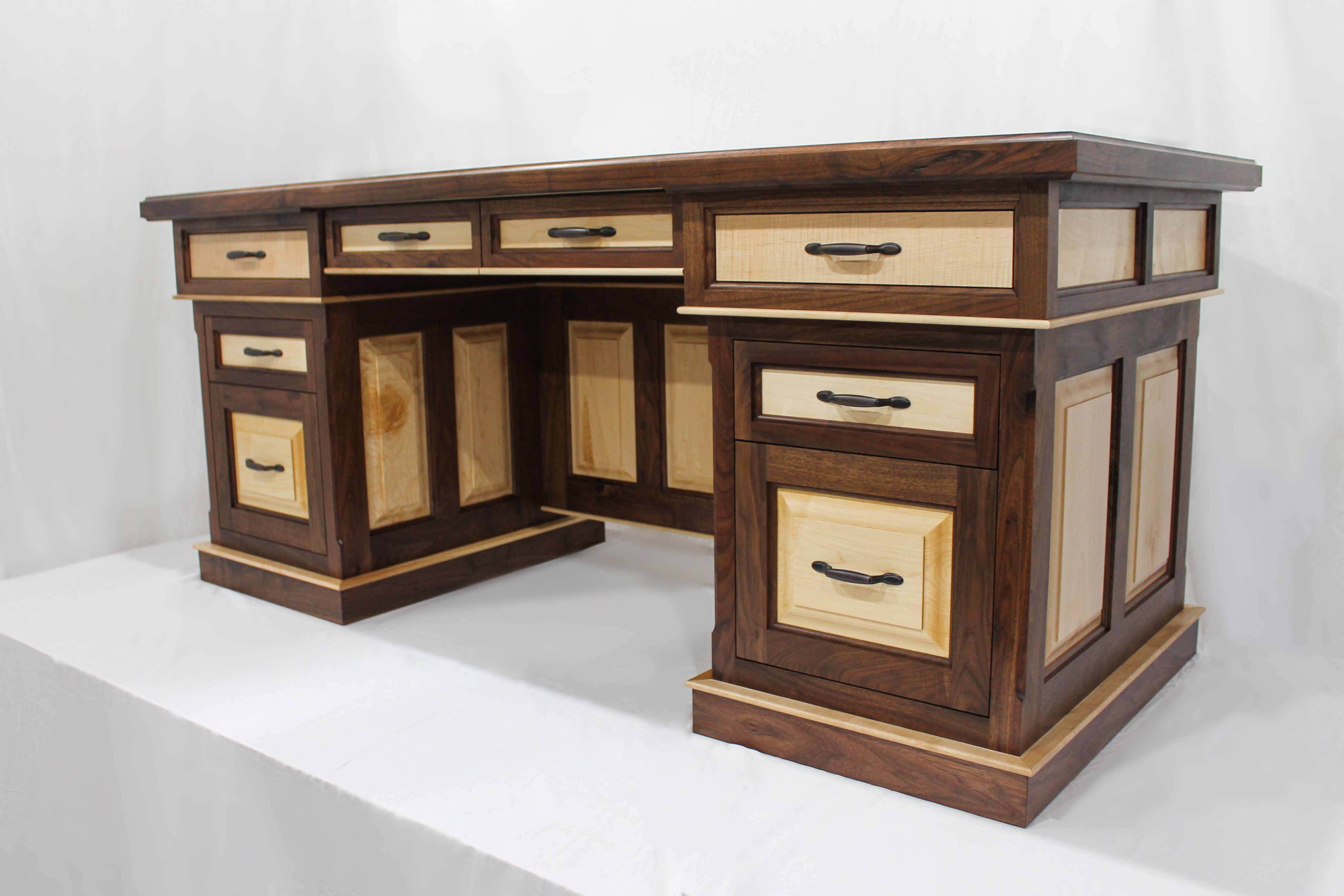 Handmade Contemporary Desk by Harmon Heirloom Furniture