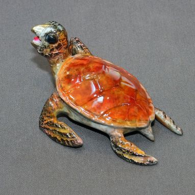 Custom Made Bronze Turtle