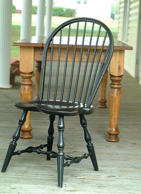 Custom Made Set Of 6 Windsor Dining Chairs