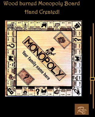 Custom Made Custom Board Games,  Wood, Five Year Anniversary Gift, Personalized, Games, Game Board, Family Games