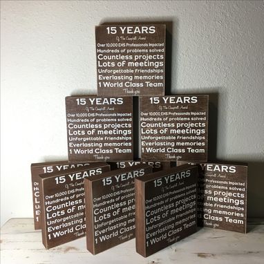 Custom Made Corporate Gifts, Personalized Wood Quote Block, Bulk Order Wood Signs Logo