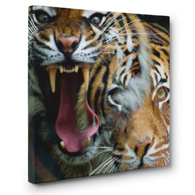 Custom Made Tiger Canvas Wall Art