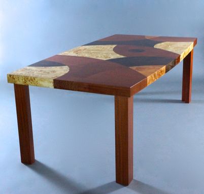 Custom Made Veneer Patchwork Table