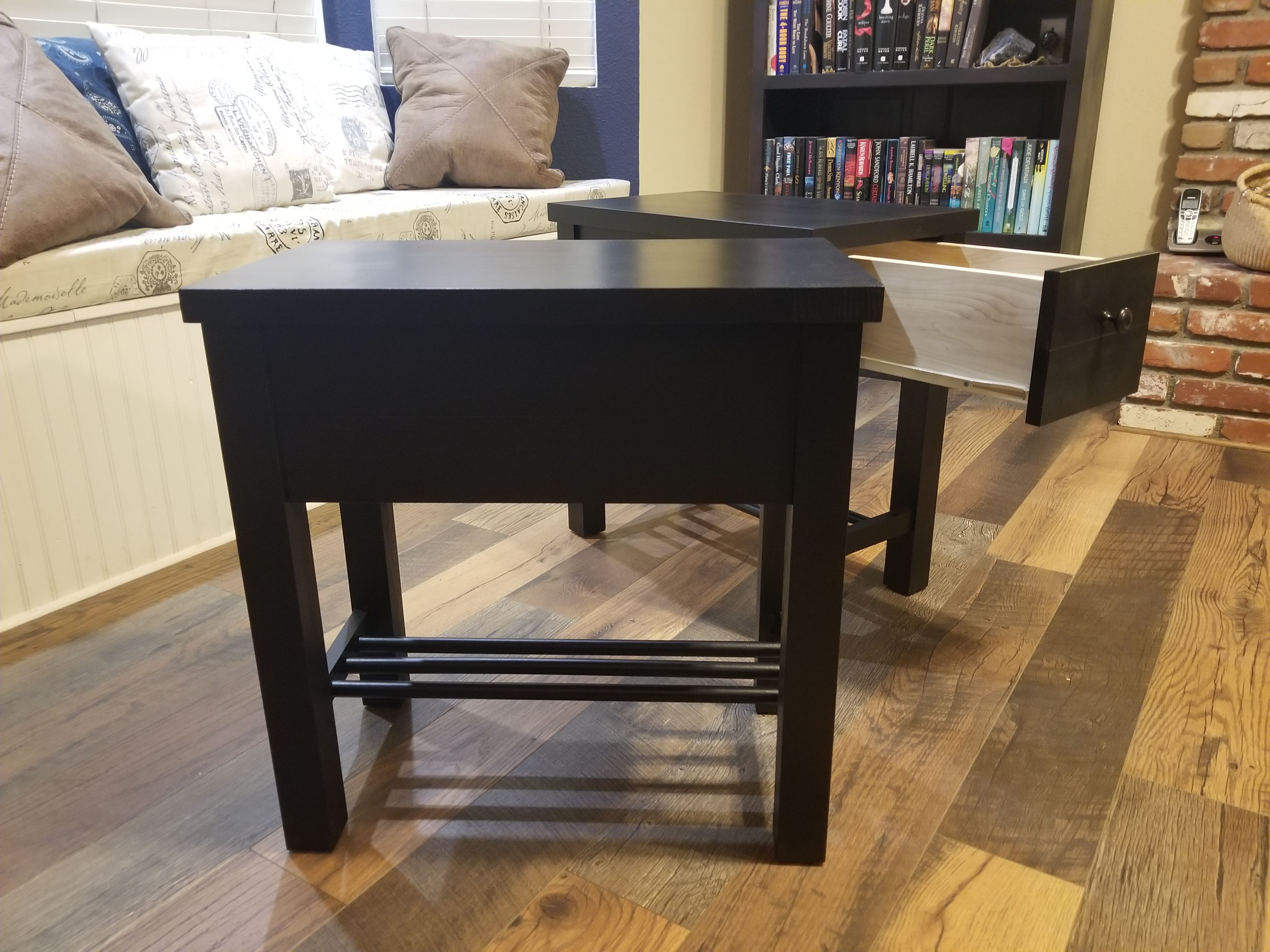 Handmade Custom End Tables (Set Of Two) by Wit's End Woodworking and ...