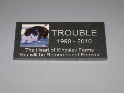 Custom Made Pet Memorial