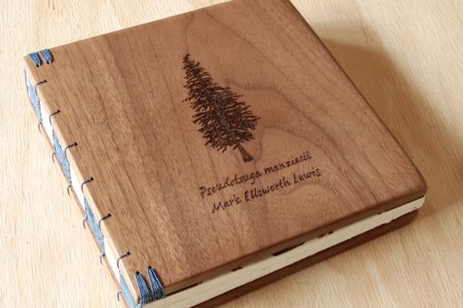 Custom Made Engraved Memorial Guest Book