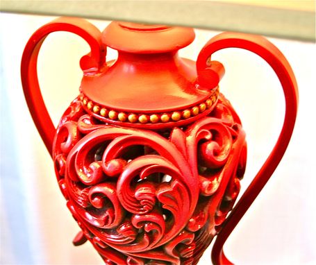 Custom Made Red Lamp