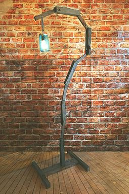 Custom Made Reclaimed Floor Lamps