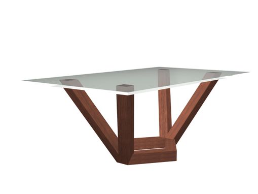 Custom Made Glass Table