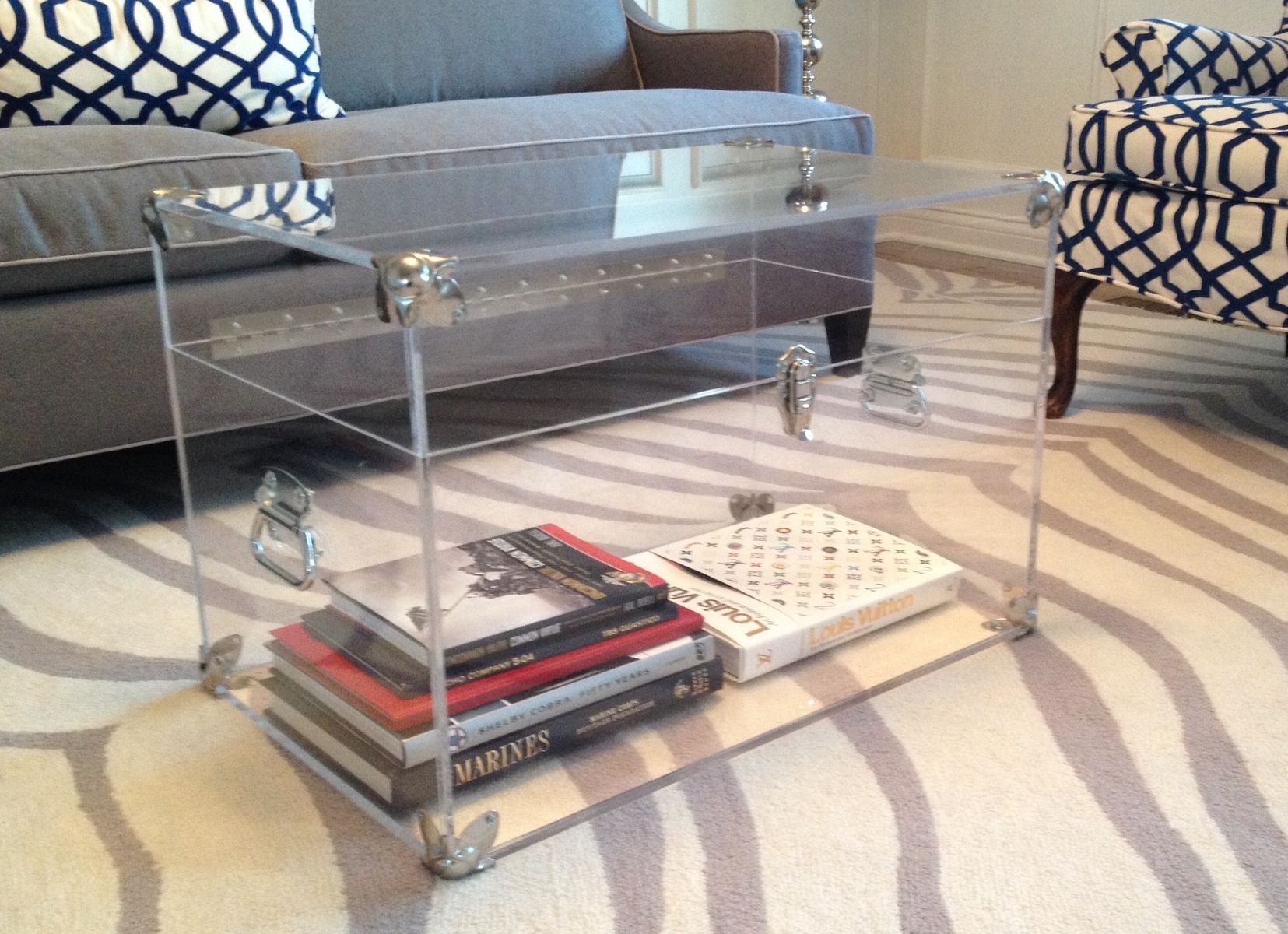 Custom The Lucite Trunk Beautiful 3/8" Thick Polished Lucite With