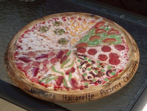 Custom Made Custom Hand Painted 16" Or 20" Lazy Susan