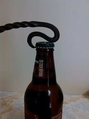Custom Made Forged Key Chain Bottle Opener