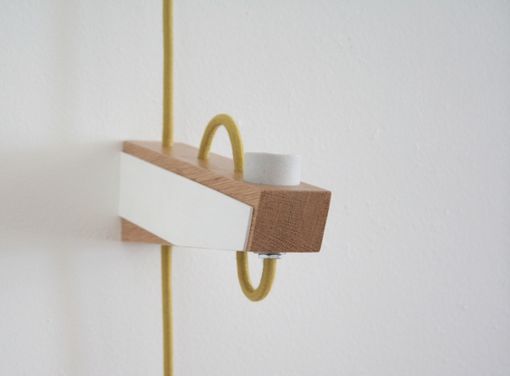 Custom Made Modern Hanging "Floor" Lamp