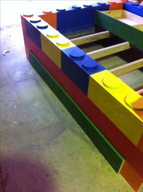 Custom Made Lego Bed For Kids, Childs Lego Bed