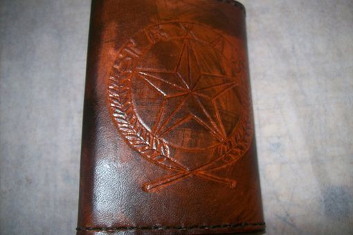 Custom Made Leather Trifold Imperial Wallet