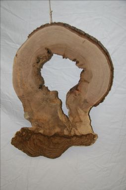 Custom Made Maple Burl Natural Wall Hanging