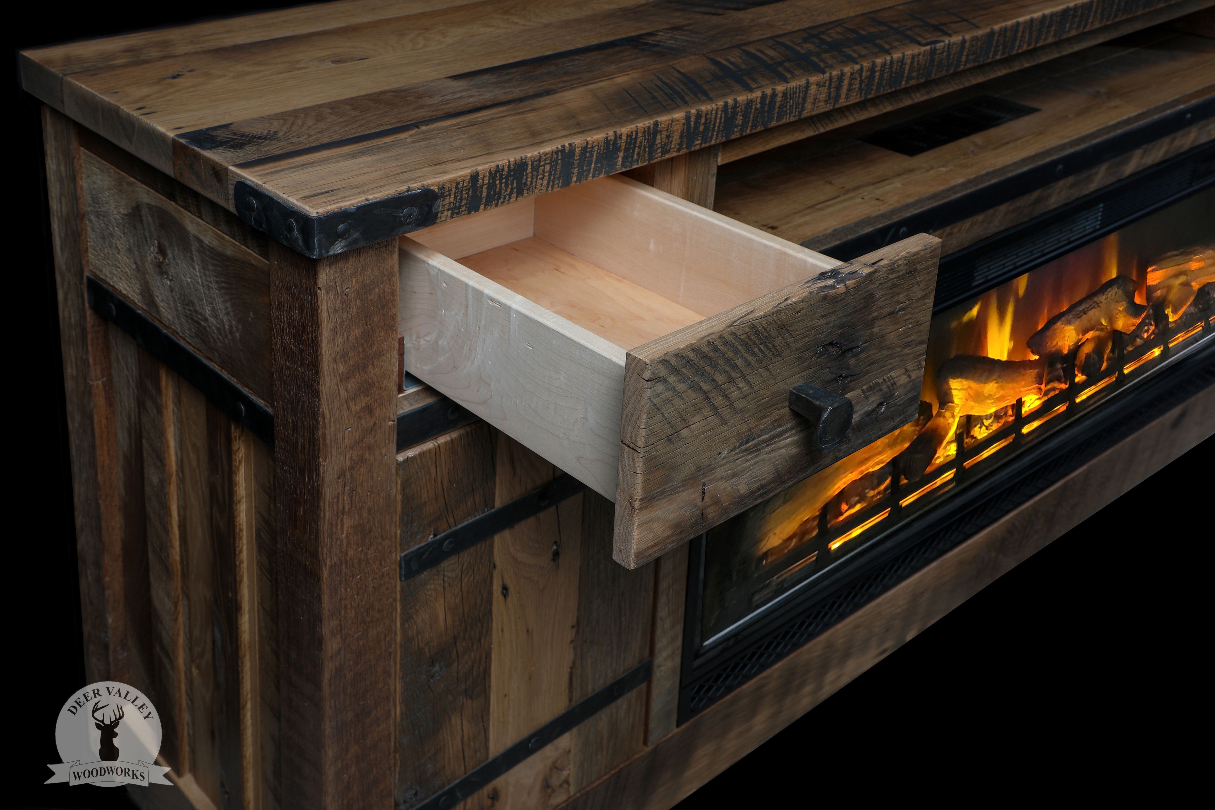 Buy Hand Made Reclaimed Barnwood Media Reclaimed Wood Media