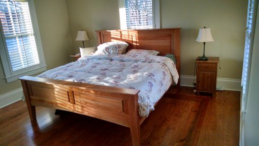 Custom Made King Size Cherry Bed