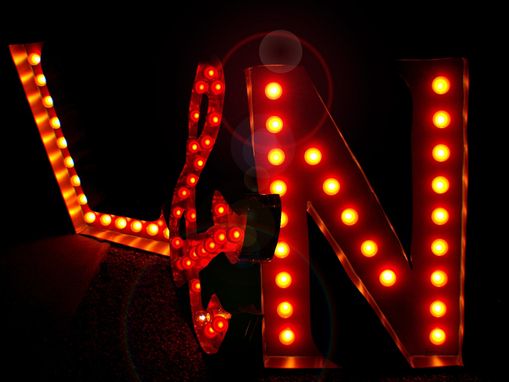 Custom Made Wedding Lights Marquee Letter For Ultra Luxury Events And Wedding Art