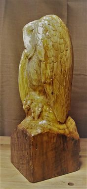 Custom Made Barn Owl Sculpture: