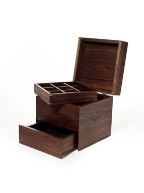 Custom Made Cube Jewelry Box