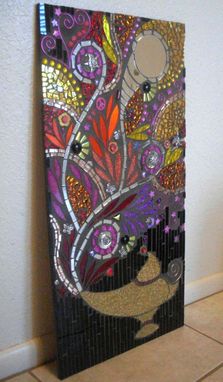 Custom Made Mosaic Stained Glass Wall Decor