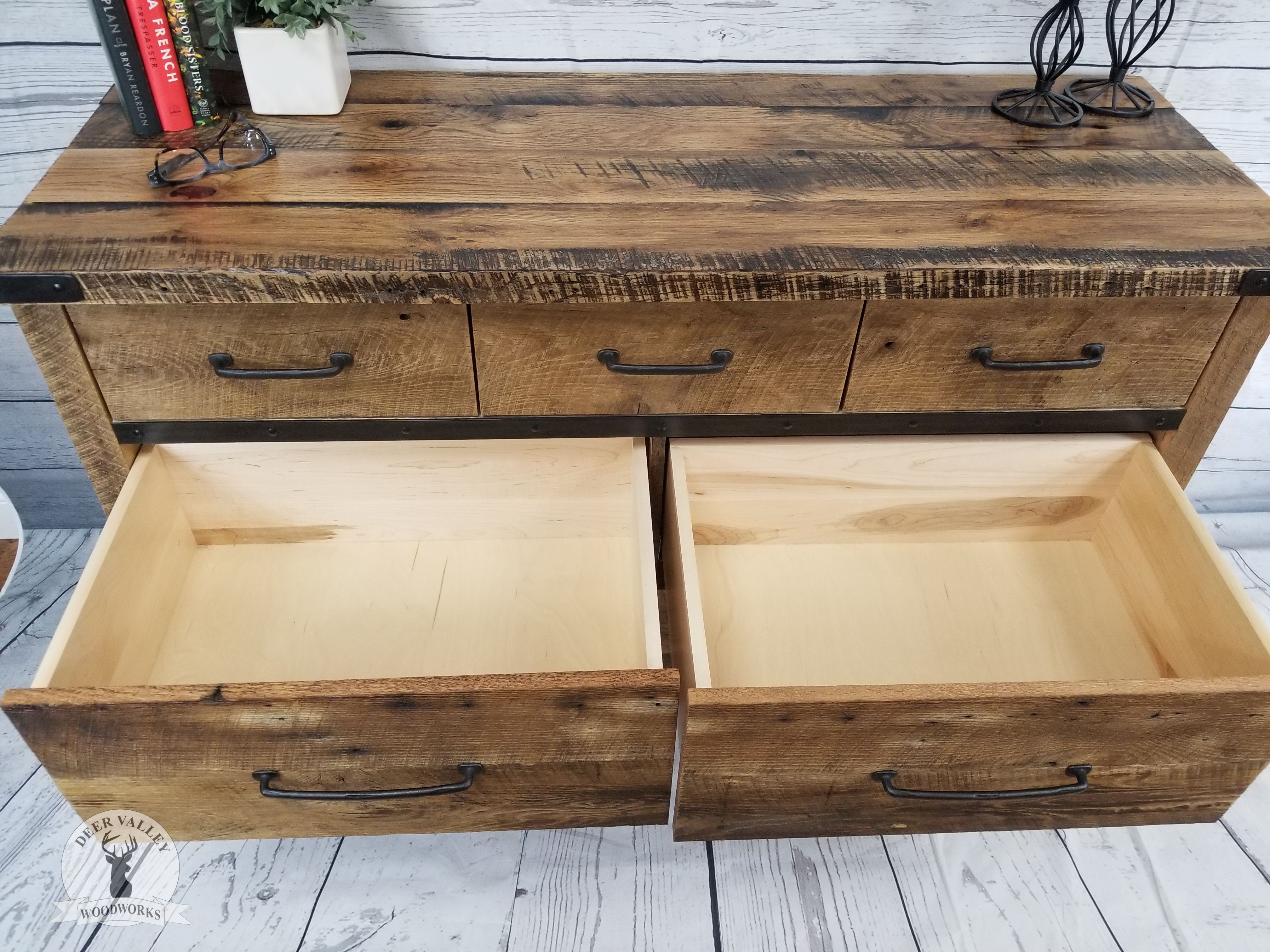 Buy Hand Crafted Reclaimed Barnwood Dresser, Reclaimed Wood Dresser, Dresser, made to order from