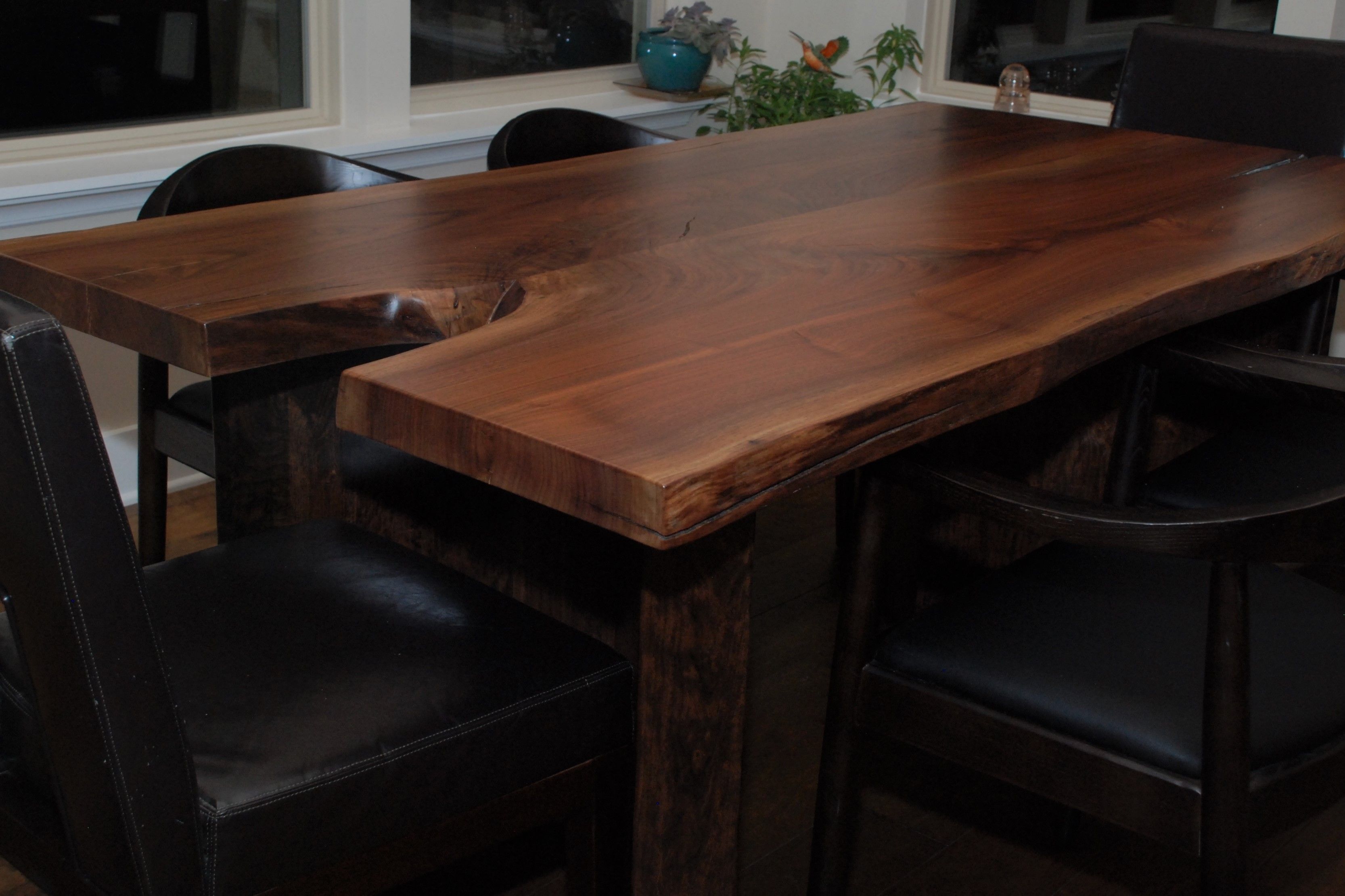 Hand Crafted Escade Live Edge Dining Table By Belak Woodworking Llc