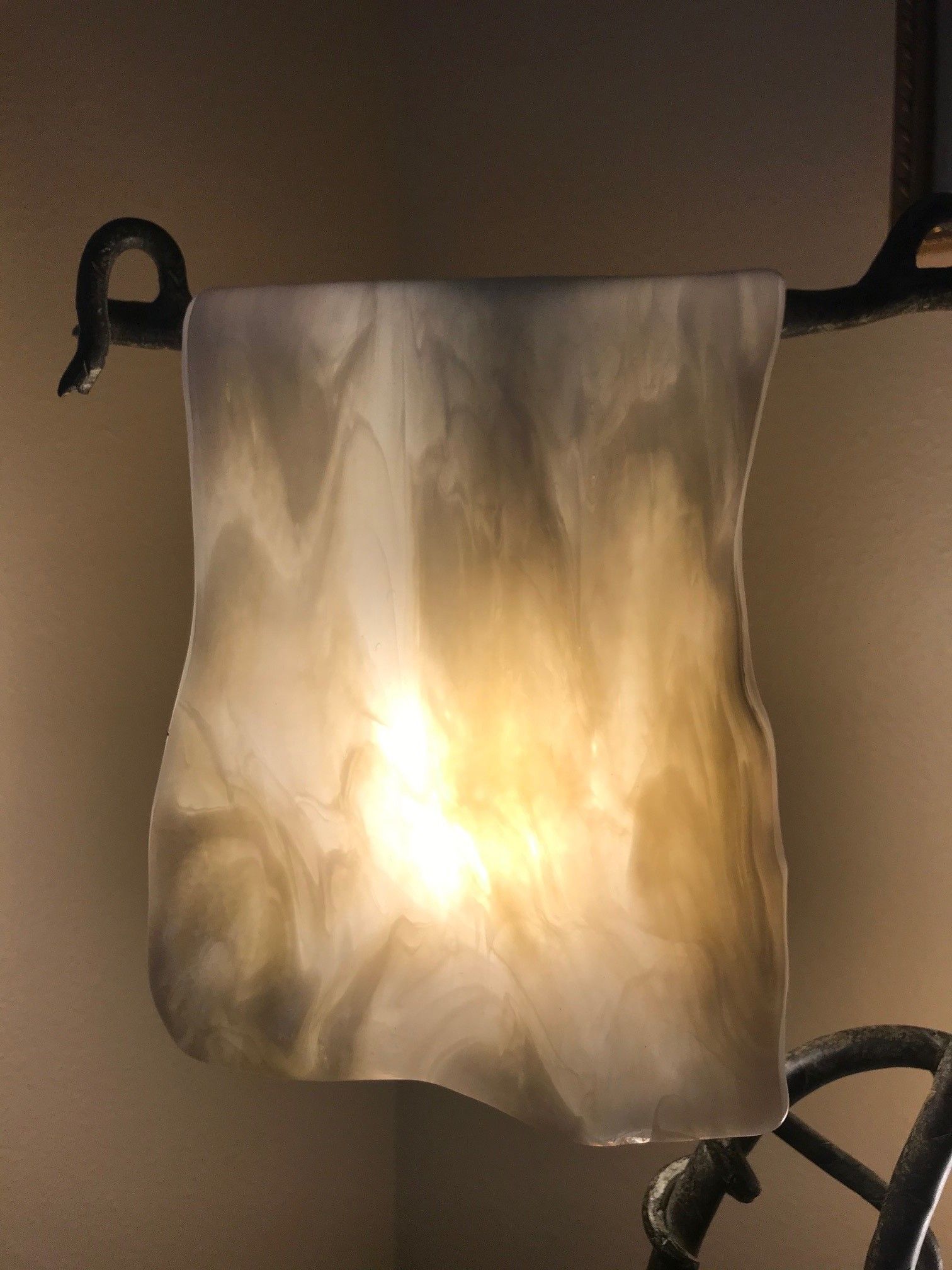 Buy Custom Made Slumped Glass Lampshades, made to order from David L. Zvanut Fine Art