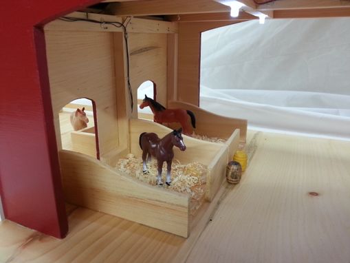Custom Made Wooden Toy Barn