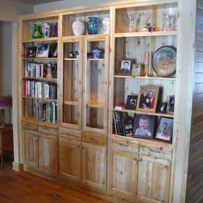 White Cedar Wall Unit White Cedar Wall Unit
