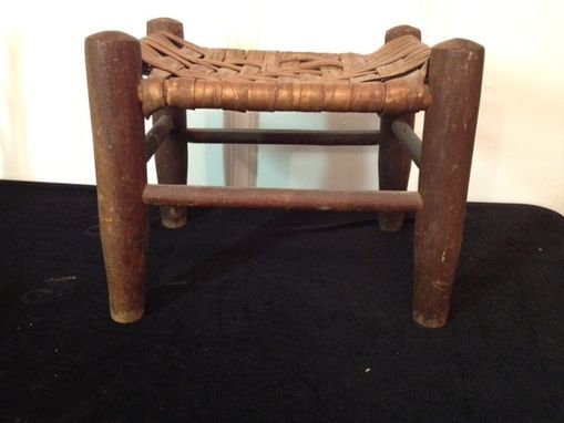 Custom Made Primitive Foot Stool