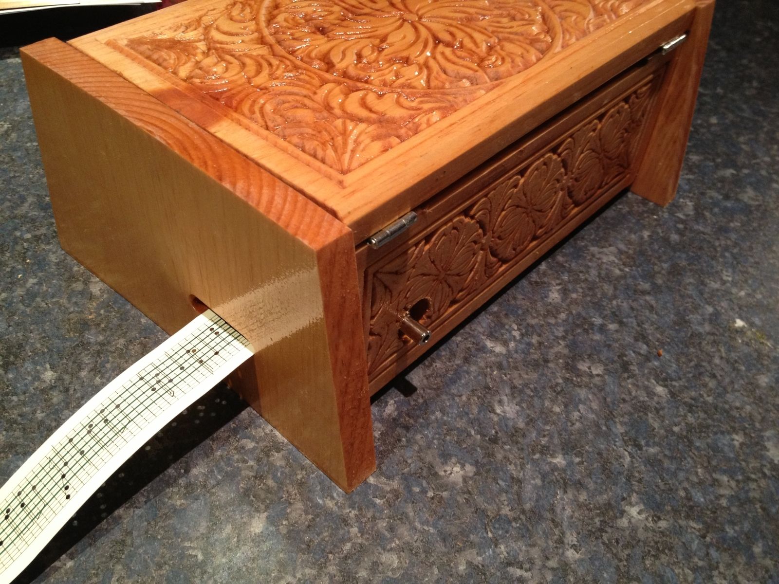 Handmade Custom Music Box by RAS Woodworking