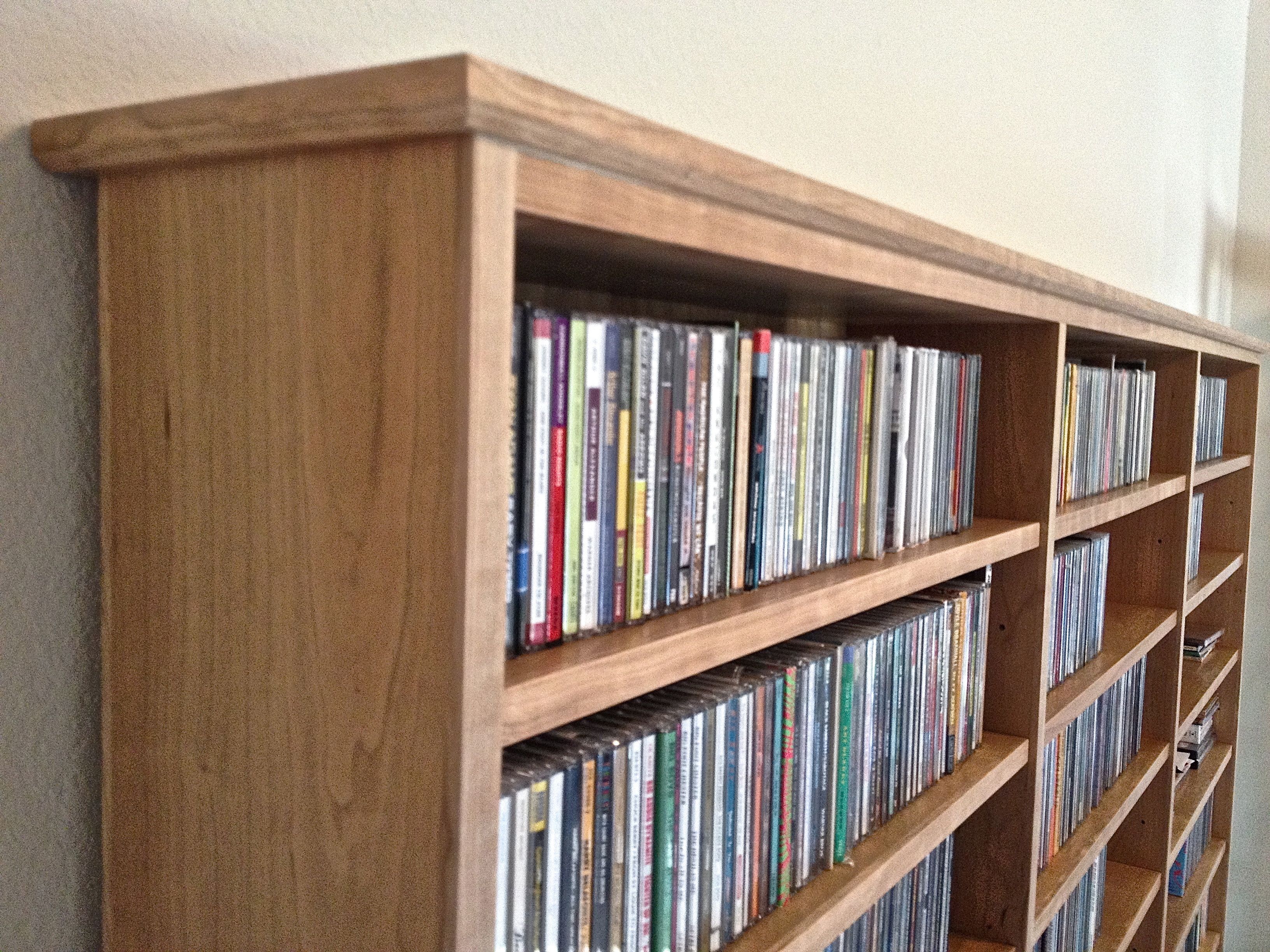 Custom Cd/Media Storage by John Parkinson Furniture