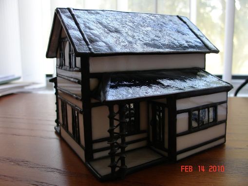 Custom Made Stained Glass Farmhouse