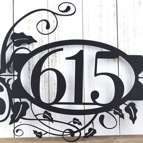 Custom House Numbers And Letters Address Signs Custommade House Numbers Metal Sign Custom Number Address Wall Art