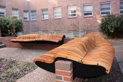 Custom Made Courtyard Benches