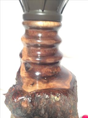 Custom Made Walnut Edison/Tesla Lamp