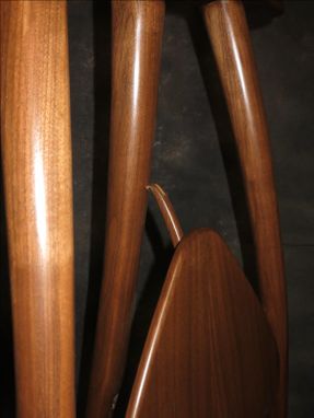 Custom Made Carved Esherick Music Stand