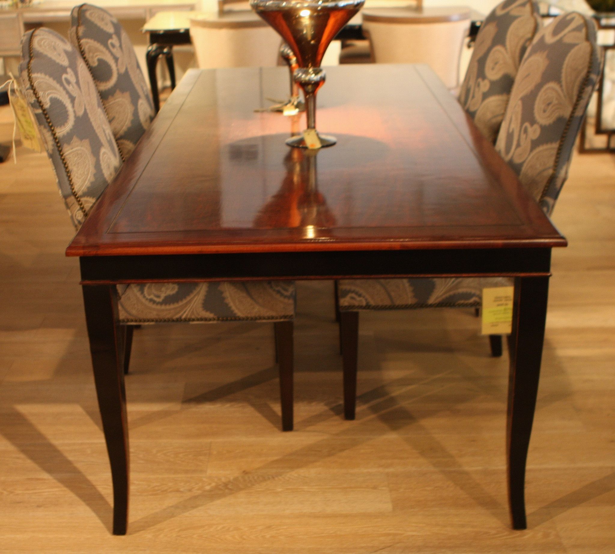 Buy Custom Made French Leg Dining Table, made to order from Mortise